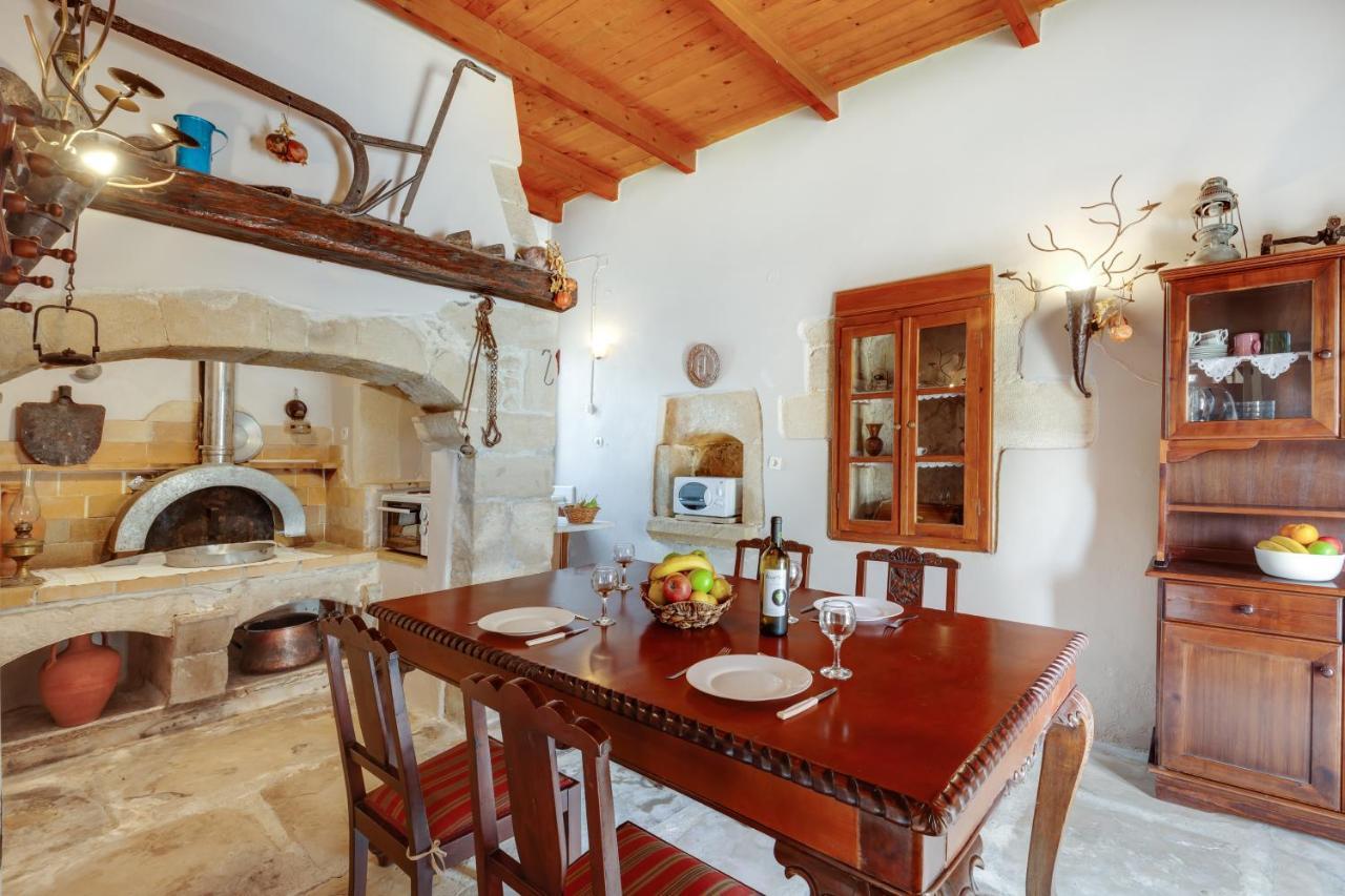 Traditional Home Vereniki With Heated Pool - By Apokoronas Villas Gavalochori Buitenkant foto