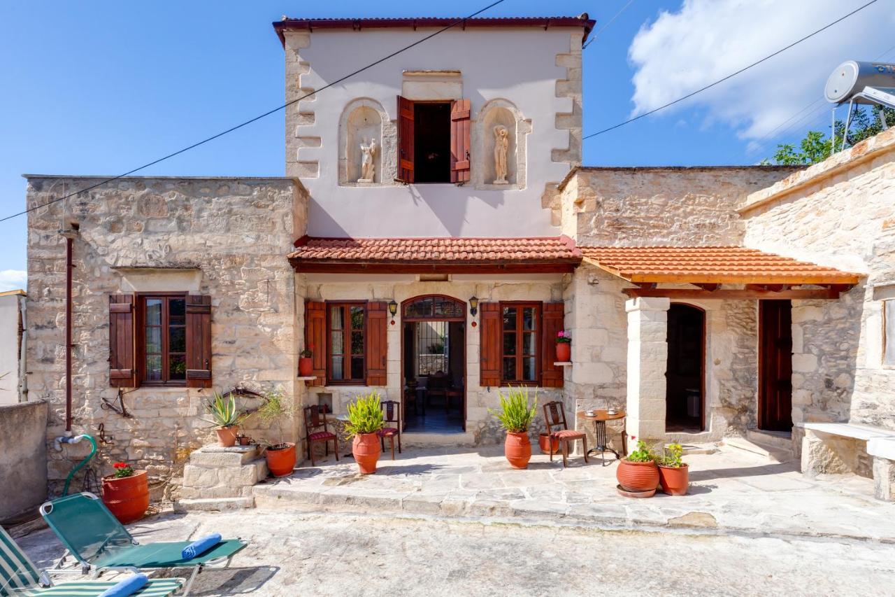 Traditional Home Vereniki With Heated Pool - By Apokoronas Villas Gavalochori Buitenkant foto